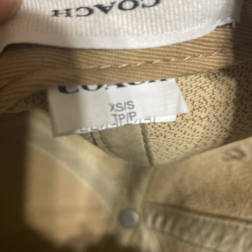 Authentic Coach Brown Patterned Cap - Picture 6 of 7